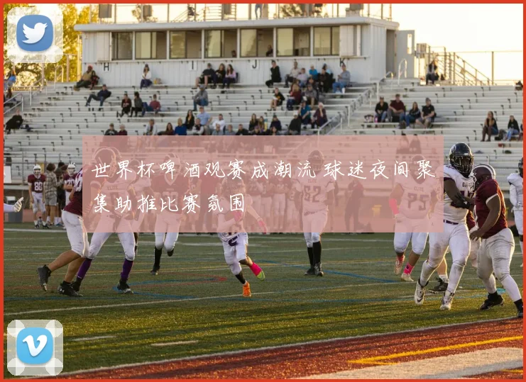 世界杯啤酒观赛成潮流 球迷夜间聚集助推比赛氛围