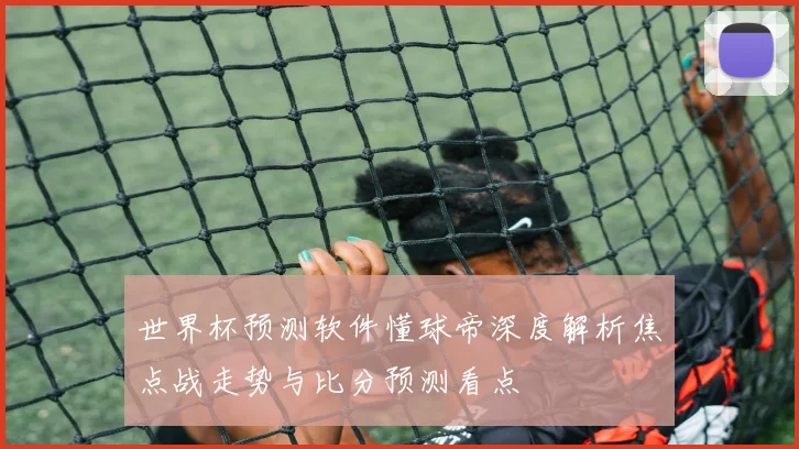 世界杯预测软件懂球帝深度解析焦点战走势与比分预测看点